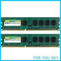 (未使用･未開封品)　シリコンパワー デスクトップPC用メモリ 240Pin DIMM DDR3-1333 PC3-10600 4GB 永久保証 SP004GBLTU133N02 vf3p617 2025年最新】Silicon Power 240PIN DIMM DDR3-1333(PC3-10600