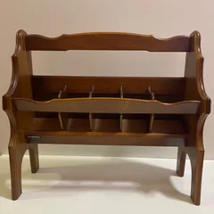 最終値下　オールドカリモク karimoku スリッパラック マガジンラック カリモク家具 / karimoku オールドカリモク スリッパラック