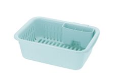 新品 リッチェル 水切り ミントブルー シェリー 水切りセット M 箸立ポケット付 抗菌加工