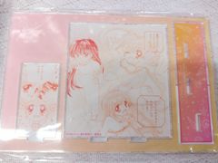 【新品未開封】ぴちぴちピッチ 七海るちあ&宝生波音&洞院リナ 原作コマパーツ付きBIGアクリルスタンド ver.B