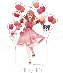 【中古】アクリルスタンド・アクリルパネル 中野五月 BIGアクリルフィギュアスタンド バルーン＆リボンver. 「五等分の花嫁＊×マイメロディ＆クロミ」