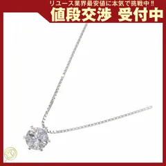 ダイヤモンド ネックレス ソリティア D2.081ct Pt850 Pt900