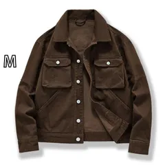 [M]秋冬 コーデ メンズ  服 シンプル ファッション オシャレ 大人 かっこいい 大きいサイズ ストリート 紳士服 アメリカン ヘビー レトロ ハイエンド ワークシャツ ハンティング ジャケット アウター カジュアル コート