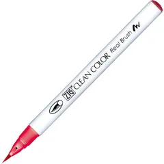 【 新品 未開封 】 呉竹 ZIG クリーンカラーリアルブラッシュ ストロベリーレッド RB6000AT210 未使用 送料無料のサムネイル