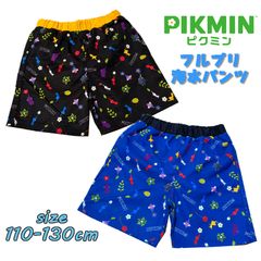 ピクミン 総柄 サーフパンツ 水着 キッズ トドラー プリント キャラクター スイムウエア プール 海水浴 (2775325)