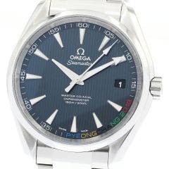 オメガ OMEGA 522.10.42.21.03.001 シーマスター アクアテラ 平昌五輪限定 自動巻き メンズ良品箱・保証書付き_870340