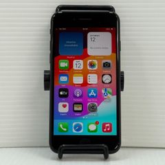 ★SIMロック解除済★デュアルSIM対応（nano-SIMとeSIM）★iPhone SE(第2世代) ブラックー64GB （MHGP3J/A）★0331-202412-1176★