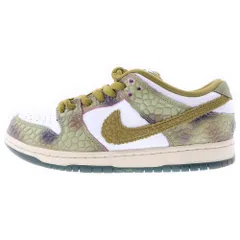 NIKE SB (ナイキエスビー) ×Alexis Sablone Dunk Low Pro White and Pacific Mose アレクシスサブローン ダンク ローカットスニーカー グリーン US8/26.0cm HJ3386-300