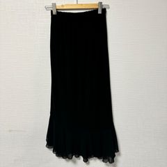 【24時間以内発送】CHAMBRE ロングスカート 黒 BLK