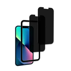 【数量限定】/ iPhone13 / / iPhone14 iPhone13 iPhone16e Pro 覗き見防止 用 覗き見防止 日本素材製 ガラスフィルム ガラスフィルム 強化ガラス 【2枚セットのぞき見防止】ガイド枠付き カバー いphone16e 保