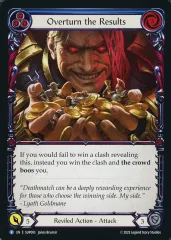 【中古】Flesh and Blood SUP093[R]：Overturn the Results/勝敗の改竄