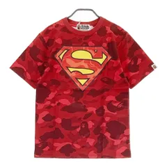 90s A BATHING APE エイプ APEMANスーパーマン スウェット