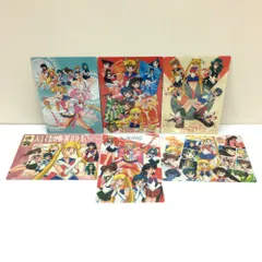 ■【ネコパケ発送】未開封品 セーラームーン 下敷き 6枚セット マーキュリー ヴィーナス マーズ ジュピター他 平成レトロ