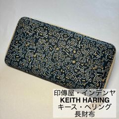 INDEN-YA/印傳屋/インデンヤ/KEITH HARING/キース・ヘリング/長財布