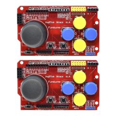 【新着商品】JoyStick 2個セット Shield ジョイスティック シールド He 拡張ボード 模擬 キーボードとマウス機能 ゲームパッド Ren モジュール ボード Arduino適用