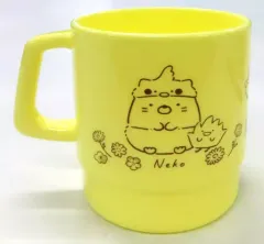 【中古】マグカップ・湯のみ ねこ カラフル スタッキングカップ 「一番くじ すみっコぐらし～みんなでことりっコテーマ～」 H賞
