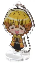 【中古】アクリルスタンド・アクリルパネル 我妻善逸 「鬼滅の刃 ここみえアクリルフィギュア 参ノ型」