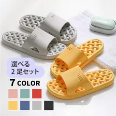 ベランダサンダル バススリッパ ベランダ用サンダル 水切れサンダル おしゃれ 夏用 かわいい 浴室 シャワー 水切れ 柔らかく xiaokong04のサムネイル