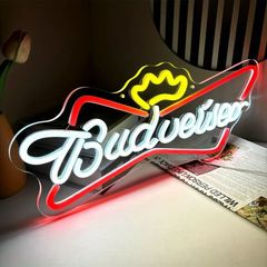ヴィンテージBudweiser ネオン管サイン 本体 - メルカリ