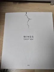 ヴィ(V・テヒョン・テテ) トレカ 付き フォトカード 付き BTS(防弾少年団・バンタン) bts WINGS コンセプトブック レンチキュラーカード レンチキュラー トレカ