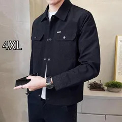 [4XL]秋冬 コーデ メンズ  服 シンプル ファッション オシャレ 大人 かっこいい 大きいサイズ ストリート 紳士服  ワーク ジャケット スリム フィット プリント ジャケット トップス ハイエンド 春 カジュアル 