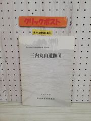 1-▼ 青森県埋蔵文化財調査報告書 第205集 三内丸山遺跡 Ⅵ 平成7年度 青森県教育委員会 平成8年3月31日 発行 1995年