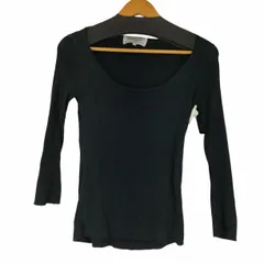 イヴサンローラン Yves Saint Laurent 90-00s rive gauche MADE IN ITALY コットンリブニットトップス レディース import：M のサムネイル