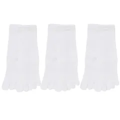 【特価】[ラサンテ] 3足組 5本指 ソックス キッズ ベーシック [10123] 女子 男子 子供用