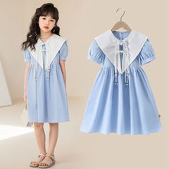 아이 원피스 발표회 파티 피아노 발표회 아이 원피스 리조트 원피스 키즈 소녀 주니어 원피스 결혼식 입원식 연주회 불려 평상복 귀엽다 senbao117