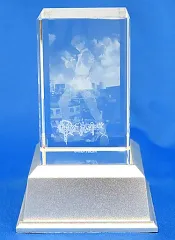 【中古】置物・装飾品 [単品] ロイド・バニングス 3Dクリスタル 「Switchソフト 英雄伝説 零の軌跡：改 3Dクリスタルセット」 同梱特典