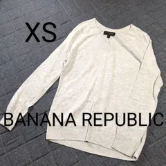 『BANANA REPUBLIC』バナナリパブリック ニットセーター グレー サイズXS
