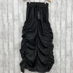 新品【 KsG 】ケーエスジー ワイドシャーリングモップパンツ ブラック Lサイズ