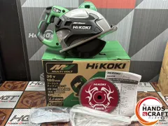 〇【未使用】ハイコーキ HiKOKI CD3607DA(NN) コードレスチップソーカッター 180mm 36V【ハンズクラフト佐賀】【中古】のサムネイル
