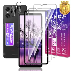 対応 Xperia 10 VI SO-52E/SOG14/XQ-ES44 ガラスフィルム 2枚 + Xperia 10 VI レンズフィルム 2枚 6.1インチ 【ガイド枠付き 日本旭硝子製】 対応 エクスペリア10 VI フィルム Xperia 10 V