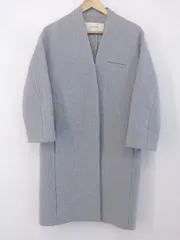 グレー ノーカラー チェスターコート　ルシェルブルー 2025年最新】LE CIEL BLEU レディース チェスターコートの人気