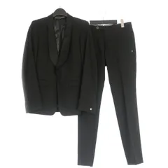 セットアップ ミハラヤスヒロ×GU ジャケット ワイドパンツ ブラック Maison MIHARA YASUHIRO デニムジャケット ボンタントラウザー