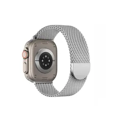 【人気商品】Watch バンド ミラネーゼループ Apple マグネットクラスプス 49mm 46mm 45mm 44mm 42mm アップルウォッチ バンド メッシュ コンパチブル 通気 長さ調節 オシャレ ステンレス鋼 男女兼用 Apple Watch U