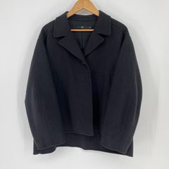 UNIQLO +J ダブルフェイスシャツジャケット ジルサンダー グレー