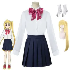 ぼっちざろっく コスプレ衣装 伊地知虹夏 いじちにじか ウイッグ付き 制服 Ijichi Nijika コスプレ グッズコスプレ キャラ 人気 アニメcosplay イベンド ハロウィン 仮装 文化祭 コスチューム ステージ服 変装 演出服