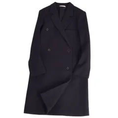 極美品 セリーヌ CELINE フィービー期 ダブルブレスト ロングコート チェ