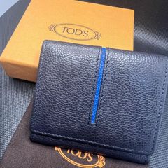 新品】TOD'S ブラック レザー 名刺入れ - メルカリ