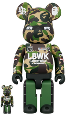 BE@RBRICK LBWK × BAPE 100% 400% LIBERTYWALK