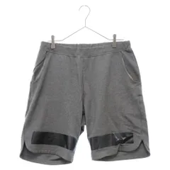 White Mountaineering (ホワイトマウンテニアリング) ラインプリント ハーフ ショートパンツ ショーツ WM1671531 グレーのサムネイル