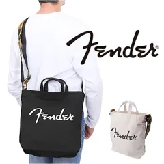 ☆ Fender トートバッグ Fender フェンダー トートバッグ ショルダー 大容量 6000 トートバック トート 手提げ ななめがけ 斜め掛け 斜めがけ 肩掛け 大きめ 大きい キャンバス 軽量 軽い 帆布 コットン 2WAY カジュアル メンズ