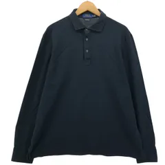 古着 ラルフローレン Ralph Lauren POLO RALPH LAUREN CUSTOM SLIM FIT STRETCH MESH 長袖 ポロシャツ メンズXL相当/eaa575713