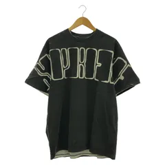 【中古】Supreme 23AW Over Print Knockouts サイズL ブラック シュプリーム[19]