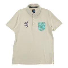 サイズ：LL ADMIRAL アドミラル  半袖ポロシャツ  ベージュ系 [240101309278]# ゴルフウェア メンズ ストスト