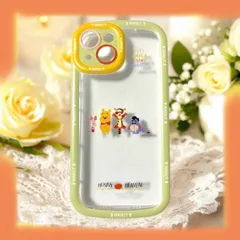 【新品・未使用品】iPhone15 携帯ケース　スマートフォンケース　スマホケース　キャラクターケース　クリアケース　ディズニー　Disney くまのプーさん　プーさん　ピグレット　ティガー　イーヨー　かわいい♡