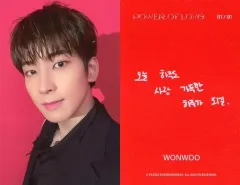【中古】コレクションカード(男性) 81：SEVENTEEN/WONWOO(ウォヌ)/スペシャルカード/「SEVENTEEN CONCERT ＜POWER OF LOVE＞」トレーディングカード