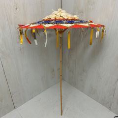 《破れあり》鳥取　しゃんしゃん祭り　和傘　踊り傘　しゃんしゃん傘　鈴付き